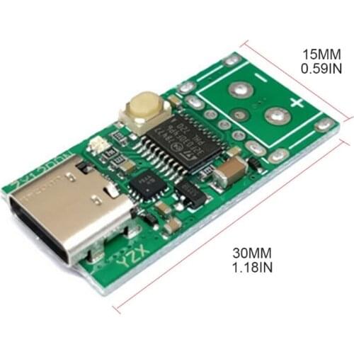G5AB USB Type-C PD2.0 3.0 to DC Spoof Fast Charge Trigger Polling Detector Notebook Power Supply Charge Module