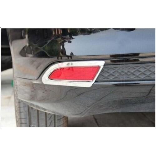 Chrome rear fog lamp light cover trim for ford Focus Hatchback 2012 2013