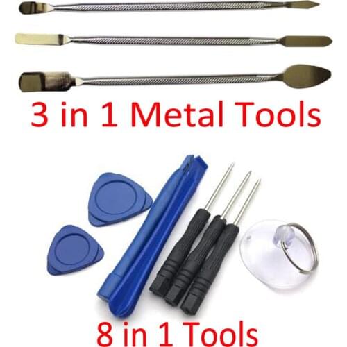 Mobile Phone Repair Opening Tool Metal Disassemble Crowbar Metal Steel Pry Phone Hand Tool Set