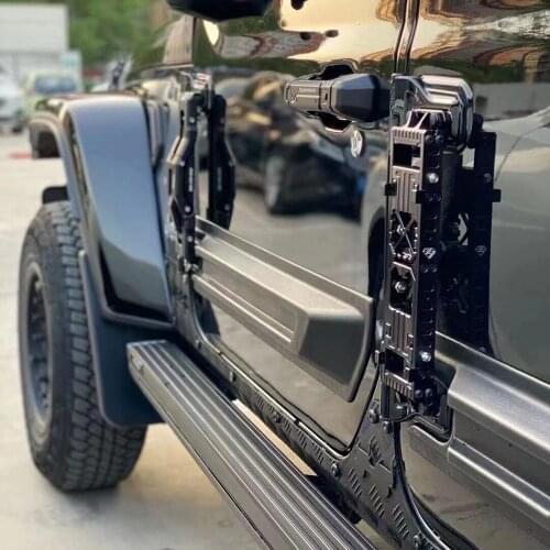JL1232 New Design Car Side Door Pedal Foot Peg Support for Jeep Wrangler JK and JL lantsun
