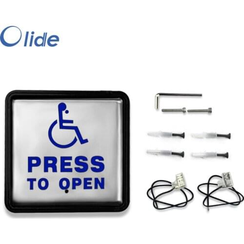 Handicap push switch, automatic door push button for disabled