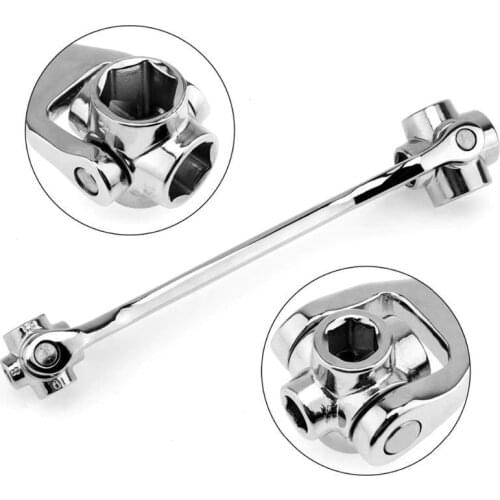 8in1 Multi-function Socket Wrench 360 Degree Rotation Tool Car Repair Magnetic High Quality Handle Multi-interface Wrench