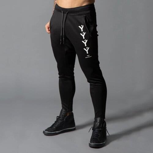 Jogger Sweatpants Mens Casual Pants Black Trousers Male Gym Fitness Workout Cotton Trackpants Spring Autumn Sportswear Clothing