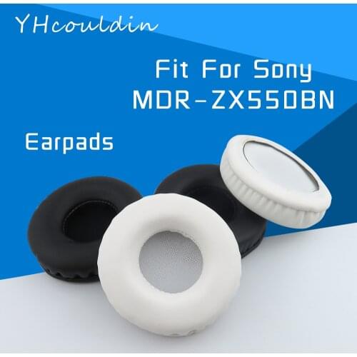 YHcouldin Earpads For Sony MDR ZX550BN MDR-ZX550BN Headphone Accessaries Replacement Wrinkled Leather