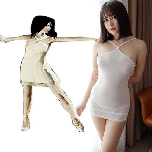 Unisex Final Fantasy Rinoa Heartilly Cosplay Costumes Skirts Dresses Ice Silk See Through Sexy Woman Bodycon