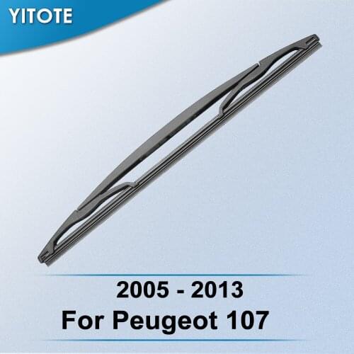 YITOTE Rear Wiper Blade for Peugeot 107 2005 2006 2007 2008 2009 2010 2011 2012 2013