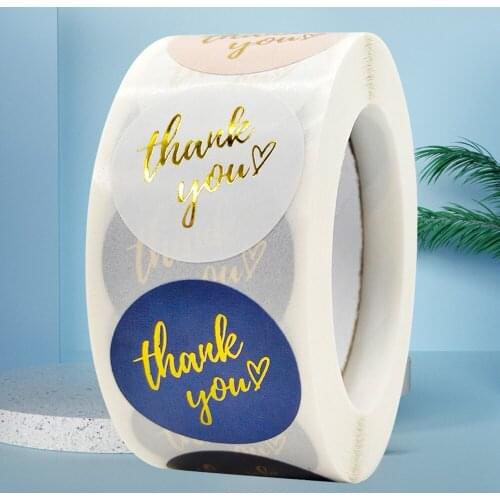 4 in 1 Gold Thank You Stickers Seals Labels Thanks for Supporting My Small Business Shipping Takeout Shop Packages Decorations