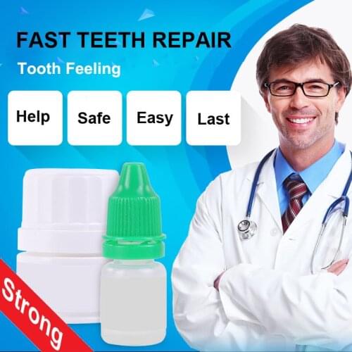 Teeth Filling Glue Cavity Dental Dentist Nurse Doctor Seal Bond Tooth Repair Accessory Kit Tool Fix Medical Adhesive Care Cure