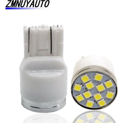 2PCS T20 WY21W W21W LED W21/5W 7440 7443 Led Bulb 12SMD 3030 Car LED Turn Signal Reverse Brake Lights Auto Lamp White Red Amber