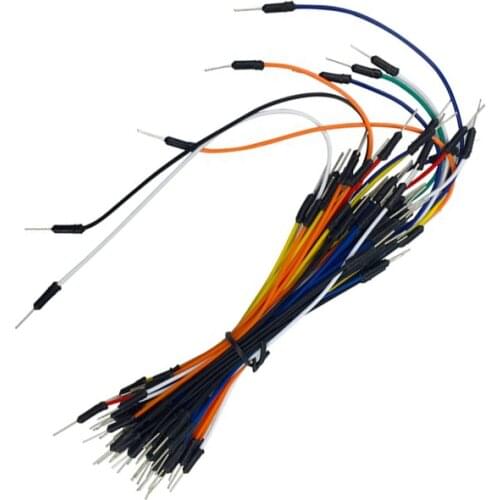 65pcs/lot Raspberry Pi Jumper Wire Cable For Raspberry Pi 4B 3B 3B+ Orange Pi Breadboard