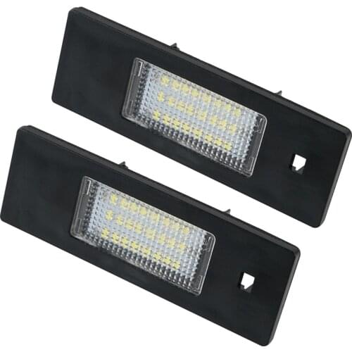 Car Led Number License Plate Light For Alfa Romeo 147 156 159 166 Brera GT Spider Kit Canbus Error Free Car Styling Lamp