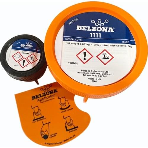 Belzona 1111 1161 1511 Metal Supplement 2KG Industrial applications Metal repair agent Underwater supermetal repair