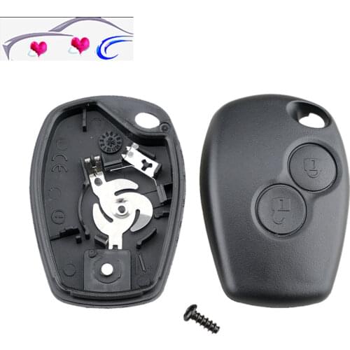 Key Shell For Renault Megane Modus Espace Laguna Duster Logan DACIA Sandero Fluence Clio Kangoo 2 Button Remote Case