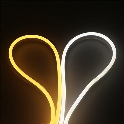 High Lighting Led Neon Tube Lights AC 220V SMD 2835 Flexible Neon Strip For Outdoor Decoration Lighting 1m 2m 3m 5m 10m 15m 20m