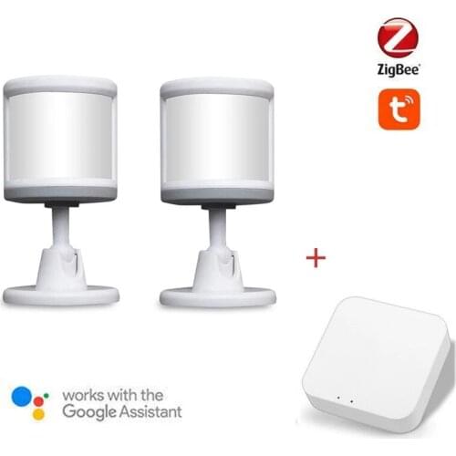 Tuya ZigBee PIR Sensor infrared Detector 170° detect angle sensor support zigbee3.0 gateway Motion Sensor Detector Home Alarm