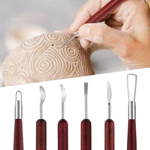 Clay Sculpting Tool High Precision Double-Sided Set Polymer Clay Tool Pottery Ceramic Sculpture Modeling Shaping Carving Tools