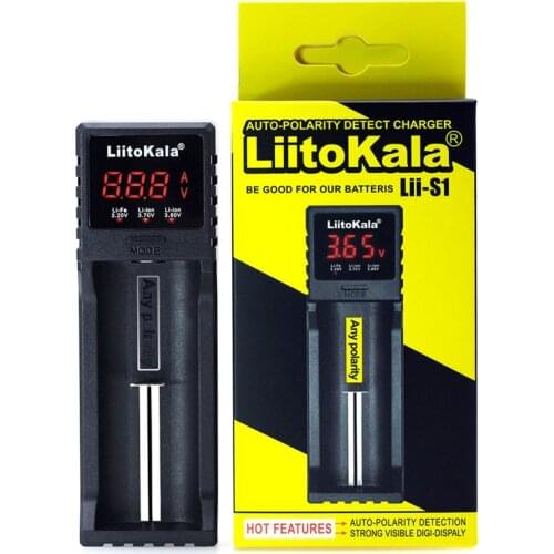 New LiitoKala Lii-S1 PD4 PL4 402 202 S1 S2 battery Charger for 18650 26650 21700 AA AAA 3.7V/3.2V/1.2V lithium NiMH battery