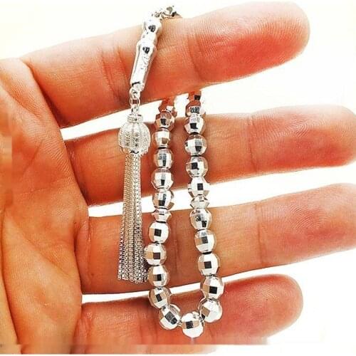 Silver Laser Processing Rosary