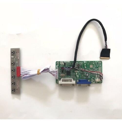 RT2281 Universal DVI VGA LCD Controller Board for 15.6 inch 1366x768 LTN156AT02 LED Monitor Kit for Raspberry Pi