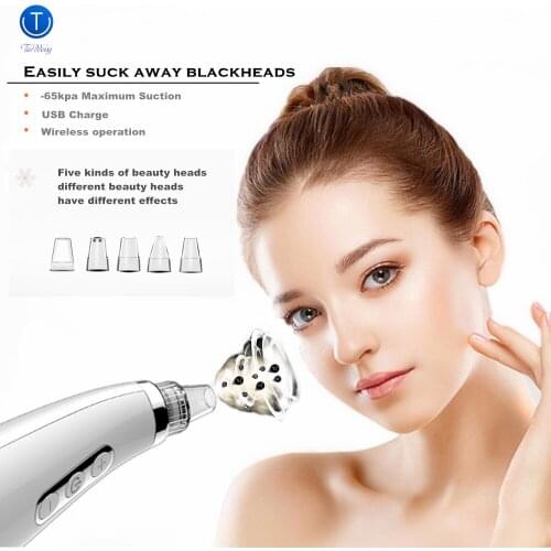 TinWong Electric blackhead removal apparatus Mens blackhead remover Removing small bubbles of acne usb recharging