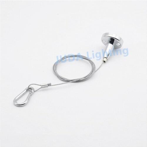 Wire rope steel wire cable large bearing hanging code for Exhibition led light chandeliers cord set lighting accessories DIY