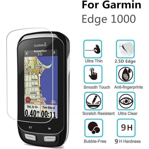 10PCS Tempered Glass For Garmin Edge 1000 Screen Protector GPS Cycling Computer Anti-Scratch Protective Film