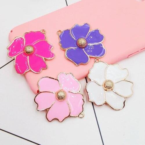 2pcs 3D Alloy Stickers for Phones Hanging Ornament Charms for Jewelry Making Jewelry Findings/Sets Adornment DIY Accessories