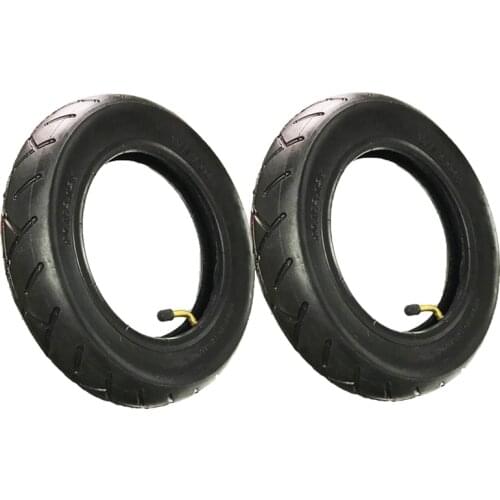 2pcs Hoverboard Tire 10x2.125 Rubber Scooter Tire Wi Inner Tube For 10 inch Scooter F1 A8 2 Wheels Electric Balancing Scooter