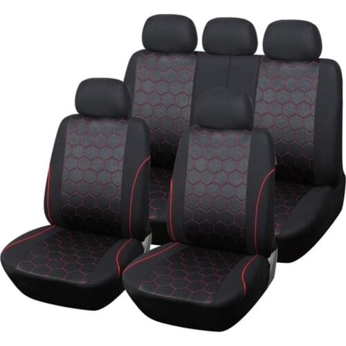 Car Seat Covers Set Universal Fit Most Cars Covers with Styling Car Seat Protector Rear Seat Back