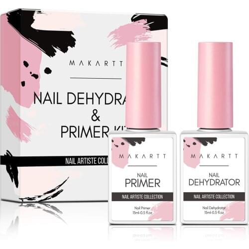 Makartt Nail Dehydrator and Nail Primer Bonder for Nail Prepping, Nail Protein Bond, Superior Bonding Primer for Gel Nail Polish