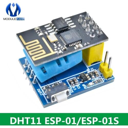 ESP8266 ESP-01/ESP-01S DHT11 Serial Module Temperature Humidity Sensor Transceiver Receiver For Arduino NodeMCU Wireless WIFI