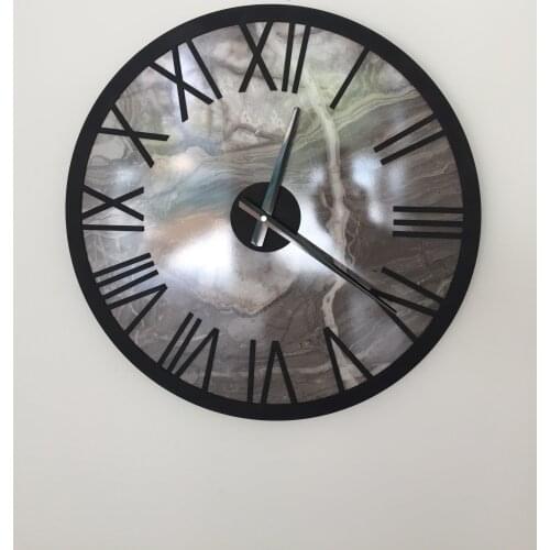 Goodtime Roman Numeral Decorative Wall Clock 48 cm MDF Wooden Home Needles Design Free Shipping