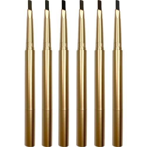 10 Piece Double-head Eyebrow Pencil Private Label Waterproof Long Lasting Brow Pen Custom Logo Low Moq