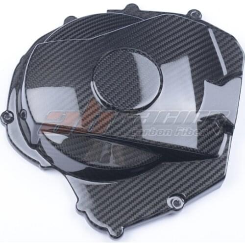 Engine Clutch Cover For Suzuki GSXR 1000 2017-2020 Full Carbon Fiber 100% Twill