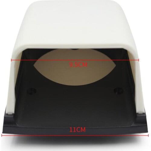 MagiDeal Marine Yachts Boat Vent Box for 3 Inch - Black White