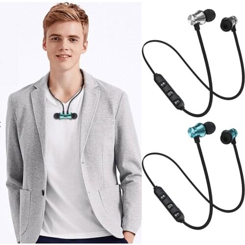 Vococal Fashion In-ear Magnetic Wireless Bluetooth 4.2 Earphone Headphone Headsets for iPhone XS X 8 Xiaomi Huawei Samsung
