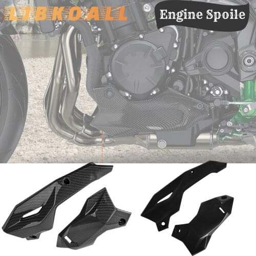 Motorcycle Bellypan Lower Engine Spoiler Cowling Protection Fairing For Kawasaki Z900 Z 900 2020-2021 Engine Belly Pan