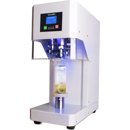 Full-Automatic Can sealing machine for milk tea sealing cup machine Non-rotating Filling Sealing sealer Beverage sealing machine