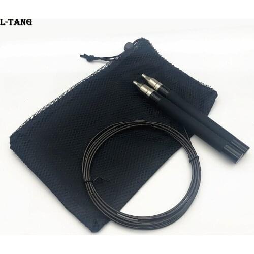 Professional Black Skipping Rope Self-locking Speed Crossfit Jump Rope Fitness At Home Gym Equipment L692