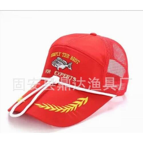 Professional fishing cap long tongue cap anti UV breathable sunscreen sunhat sun cap size adjustable