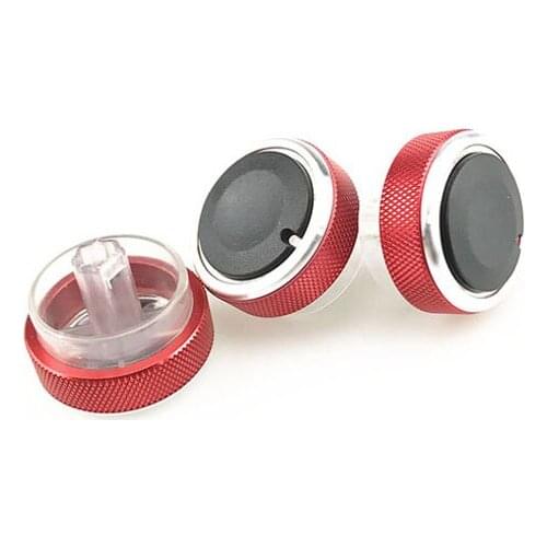 Air Conditioning heat control Switch knob For FORD FOCUS 2 MK2 FOCUS 3 MK3 Mondeo AC Knob Car 3Pcs/Set for focus car styling