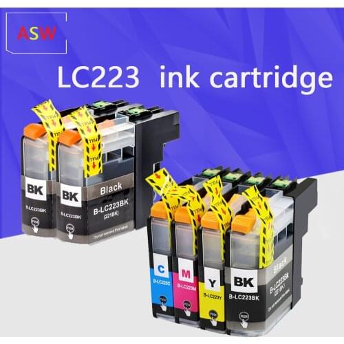 Compatible for Brother LC223 Ink Cartridge For Brtoher DCP-J562DW/J4120DW/MFC-J480DW/J680DW/J880DW/J4620DW/J5720DW/J5320DW