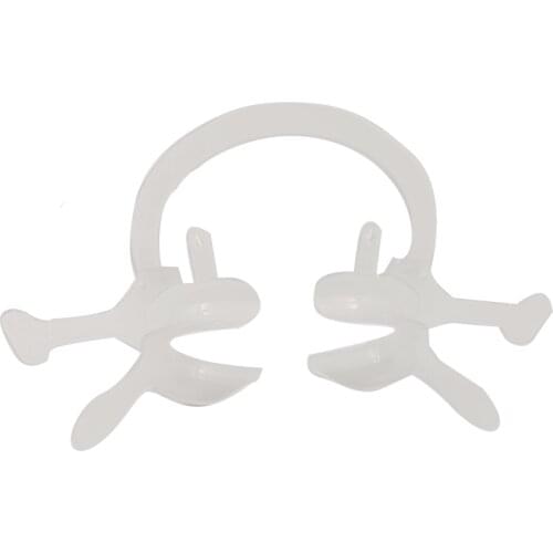 Dental Cheek Lip Retractor Mouth Opener C-Shape large and small sizes With Handle