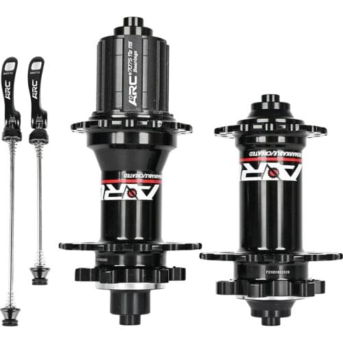 Ultralight Bike Hub 28/32/36 Hole 4 Bolts Disc Brake Hubs QR Skewers Levers