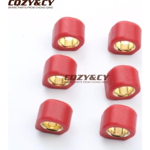 High Performance Variator Weights Round 17x12mm 8g for APRILIA Habana Kat 50 Sr Di Tech 50cc