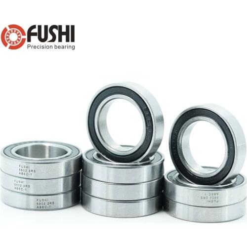 6802 2RS Bearing 15*24*5 mm ( 10 PCS ) ABEC-1 Metric Thin Section 61802RS 6802 RS Ball Bearings 6802RS