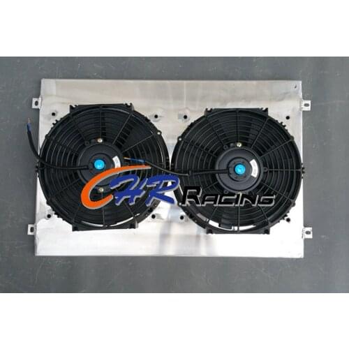 Aluminum shroud & fans for Nissan Skyline R33 R34 GTR GTST RB25DET