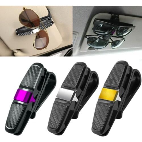 Car Sunglass Clip Holder In The Car Glasses Holder Support Car Eyeglass Holder Glasses Clip For Glasses In The Car