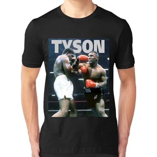 Boxing Champion Mike Tyson Boxing Poster Printed Memorial T-Shirt. Summer Cotton Short Sleeve O-Neck Mens T Shirt New S-3XL