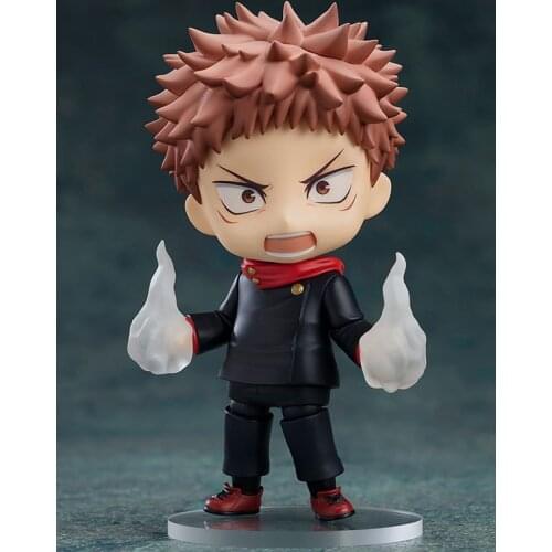 Itadori Yuji #1479 Jujutsu Kaisen PVC Action Figures Anime Yuji Change Face Movable Figurine Figuras Toys Doll 10cm